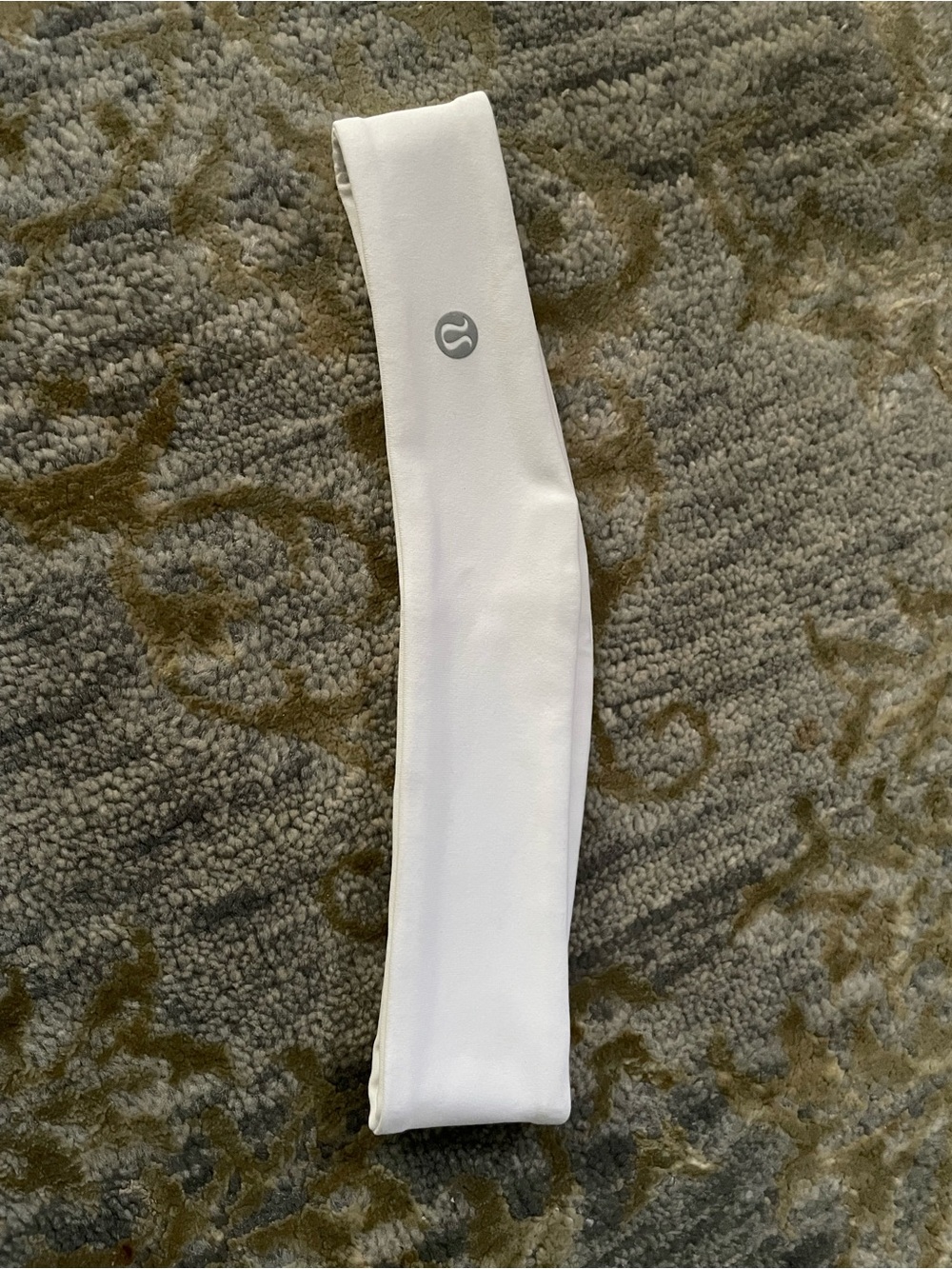 lululemon athletics White Training Headband